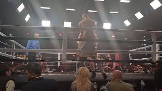 Vladyslav Sirenko vs Newfel Ouatah knockout [upl. by Nalyorf343]