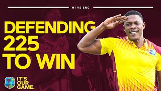 Defending 225 Runs To Win T20  West Indies vs England  Windies Cricket [upl. by Roseann]