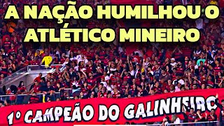 😂 A ZOEIRA FOI GRANDE TORCIDA DO FLAMENGO CONTRA O ATLÉTICO MINEIRO NO MARACANÃ [upl. by Kimbra807]