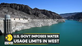 US imposes western water cuts to avoid catastrophic collapse of Colorado river  WION [upl. by Choo406]