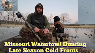 Missouri Late Season Waterfowl Hunt  KOAM Outdoors Waterfowl Hunting [upl. by Irrot]