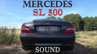 Mercedes SL 500 R230 V8 Sound [upl. by Htebazil135]