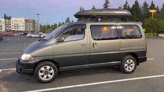 1997 Toyota Granvia Q 4WD full time 30L turbo diesel AT JDMRHD part1 [upl. by Marilla]