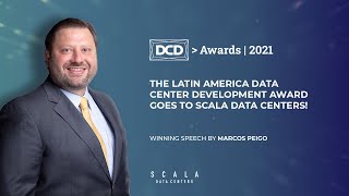 DCD Awards 2021 Winning Speech by Marcos Peigo [upl. by Christensen129]