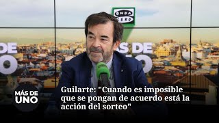 Vicente Guilarte quotCuando es imposible que se pongan de acuerdo está la acción del sorteoquot [upl. by Aylmer]