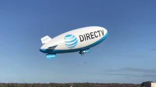 DirecTV blimp launch realtime [upl. by Sutelc]