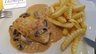 Thermomix® TM5  PutenHähnchenschnitzel quotHolzfäller Artquot [upl. by Alaehs799]