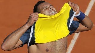 Tsonga ELIMINATES Federer at French Open [upl. by Attayek]