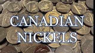 COIN COLLECTING WITH MARK CANADIAN NICKELS [upl. by Shutz431]