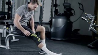 DonJoy Performance Trizone Knee Sleeve Fit and Usage [upl. by Etta]