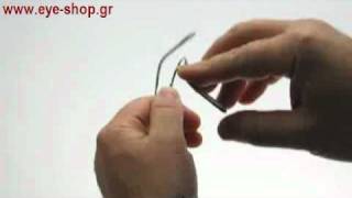 Flexible titanium eyewear the glasses that do not break [upl. by Haduj]