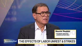 Nouriel Roubini on Markets Fed UAW Strike Currencies US Dollar full interview [upl. by Dorothea]