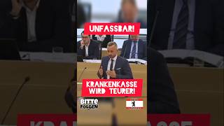 Krankenkasse unbezahlbar 👿👏 kosten beitrag krankenkasse shorts deutschland [upl. by Aelak318]