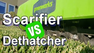 Are Electric Dethatchers and Scarifiers The Same Thing [upl. by Placido651]