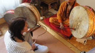 Shamanic Drum from Nepal [upl. by Olpe]