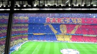 FC Barcelona amazing choreo vs Inter [upl. by Celina]