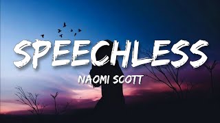 Speechless  Naomi Scott Lyrics From Aladdin [upl. by Herwin]