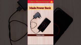 Don’t Throw Away The Scrapped Power Cord  You Can Change It Into a Power Bank Tricks amp Tips [upl. by Weixel]