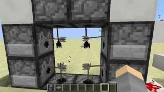 Minecraft New Dispenser  Traps farms and PVP  Snapshot 13w04a [upl. by Aubarta]