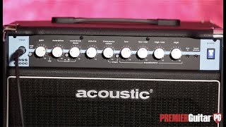 Review Demo  Acoustic B100C [upl. by Ahsenauq662]