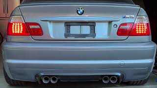 OEM RASP PIPE MOD  E46 M3  High Quality Audio [upl. by Sanbo]