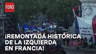 Elecciones Francia 2024 La izquierda remonta y gana las Elecciones Legislativas  Las noticias [upl. by Niltyak]