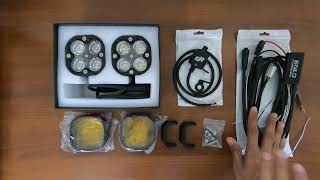 Gold Runway X4 Lights Unboxing  Mad4ADVENTURE  KTM 390 ADVENTURE [upl. by Melnick]