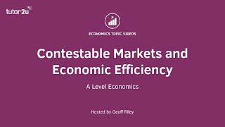 Contestable Markets and Economic Efficiency I A Level and IB Economics [upl. by Roseanna]