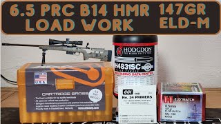 Load Development ADG Brass 147 ELDM 65 PRC Part 1 [upl. by Yboc960]