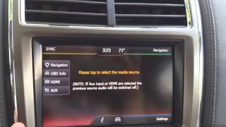 2015 MKX Navigation Interface Lincoln Navigation Upgrade Sintegrate [upl. by Greenebaum122]