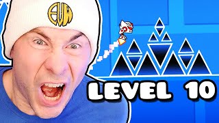 10 LEVELS OF DIFFICULTY for EVERY GAME MODE Geometry Dash [upl. by Berky]