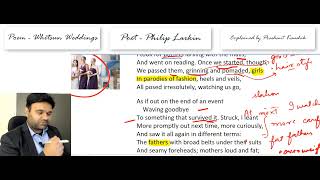 Whitsun Weddings  Philip Larkin  Meaning Explanation Themes [upl. by Gytle564]