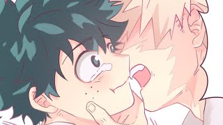 Merry Christmas with blind Kacchan AU  My Hero Academia Comic Dub  Muoi Comic [upl. by Gerry]