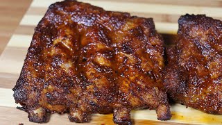 PERFECT OVEN BAKED BBQ RIBS  PORK RIBS RECIPE [upl. by Melcher122]