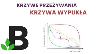 krzywa wypukła KRZYWE PRZEŻYWANIA ekologia  KOREPETYCJE z BIOLOGII  156 [upl. by Mosnar]