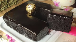 1 Egg Moist Chocolate Cake Recipe 😋 By Chef Hafsa [upl. by Gianni]