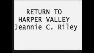 Return To Harper Valley  Home Made Karaoke From Kirby [upl. by Grof]