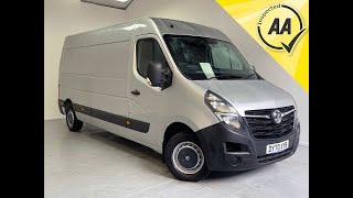 Vauxhall Movano 23 CDTi 3500 BiTurbo Edition FWD L3 H2 Euro 6 5dr [upl. by Rudolf]