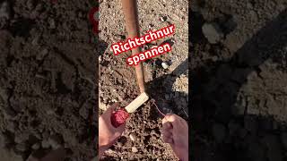 Richtschnur spannen diy bau [upl. by Benenson]