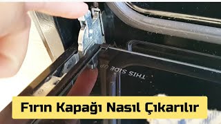 Vestel Ankastre FIRIN KAPAĞI Nasıl ÇIKARILIR❓️ Nasıl TAKILIR❓️ Detaylı Anlatım [upl. by Craner]