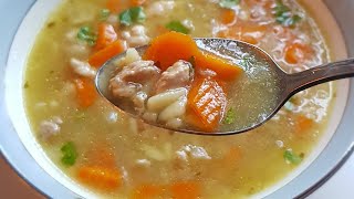 🥣Supë e shijshme dhe e shëndetshme me fileto pulechicken soup🥣 [upl. by Anomis]