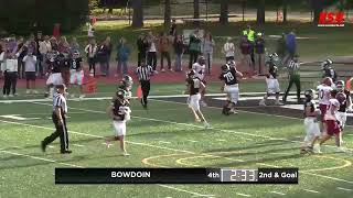 Bowdoin Football vs Bates 101423 [upl. by Nagiem]