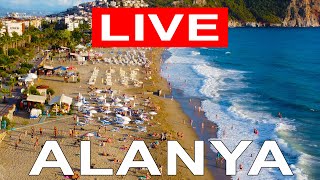 Alanya Live camera KLEOPATRA BEACH Alanya Turkey 16122023 alanya turkey beach livestream [upl. by Nuhs]