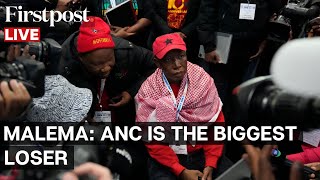 South Africa Elections 2024 EFF Leader Julius Malema Says quotAim Was Always to Sink ANC Below 50quot [upl. by Keelin]