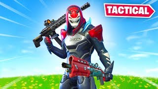 Fortnite but TACTICAL Weapons ONLY [upl. by Enneite390]