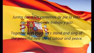 Spanish National Anthem  quotLa Marcha Realquot ESEN [upl. by Dressel]