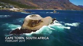 Aerial View of Camps Bay Cape Town [upl. by Francis]