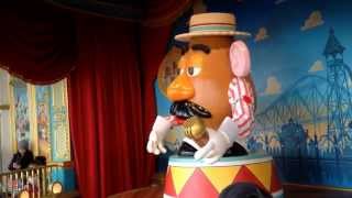 Tokyo DisneySea Toy Story Mania  Mr Potato Head Show [upl. by Farhi]