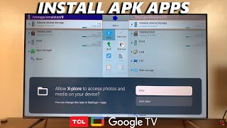 How To Install APK File From USB Drive On TCL Google TV [upl. by April]