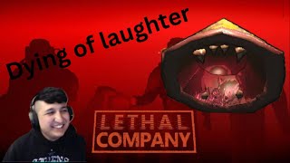 Lethal Company  I WAS ALMOST POOPING MY PANTS LOL [upl. by Zehcnas778]